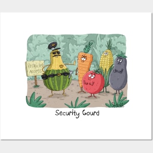 Security Gourd Posters and Art